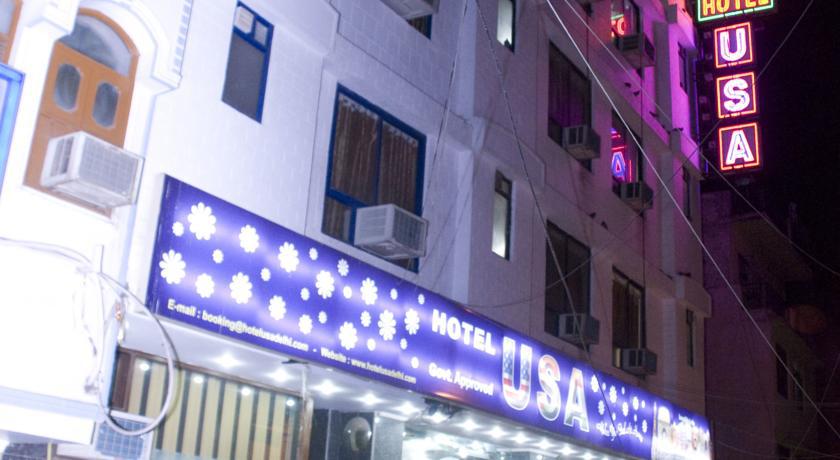 Hotel Usa New Delhi Exteriör bild