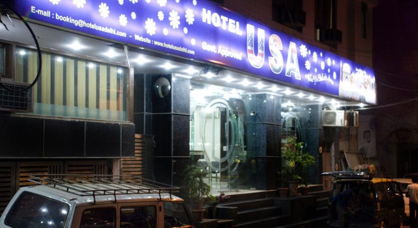 Hotel Usa New Delhi Exteriör bild